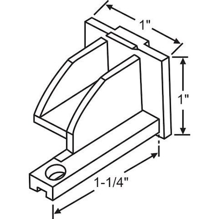 Strybuc Balance Top Sash Guide 60-676BA